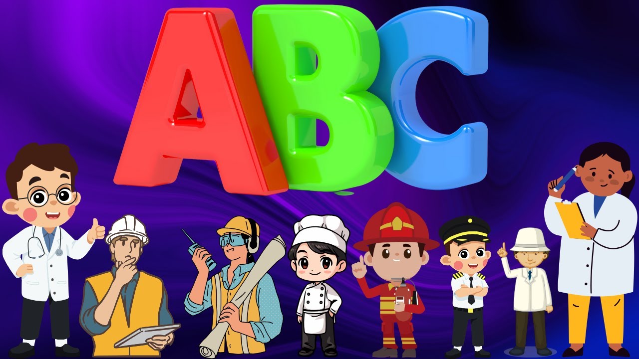 ABC Occupations Song | Alphabets Song For Kids | Nursery Rhymes | Song ...