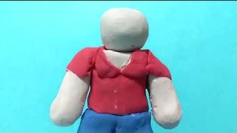 Space Invader- Stop Motion Animation.