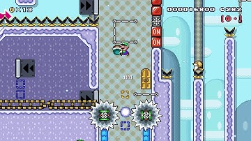 "Snowy Shell Jumps! #TeamShell" by CGIronfist [SMM2]