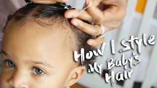 How I Style My Baby's Hair | Tips for a One-Year-Old screenshot 2