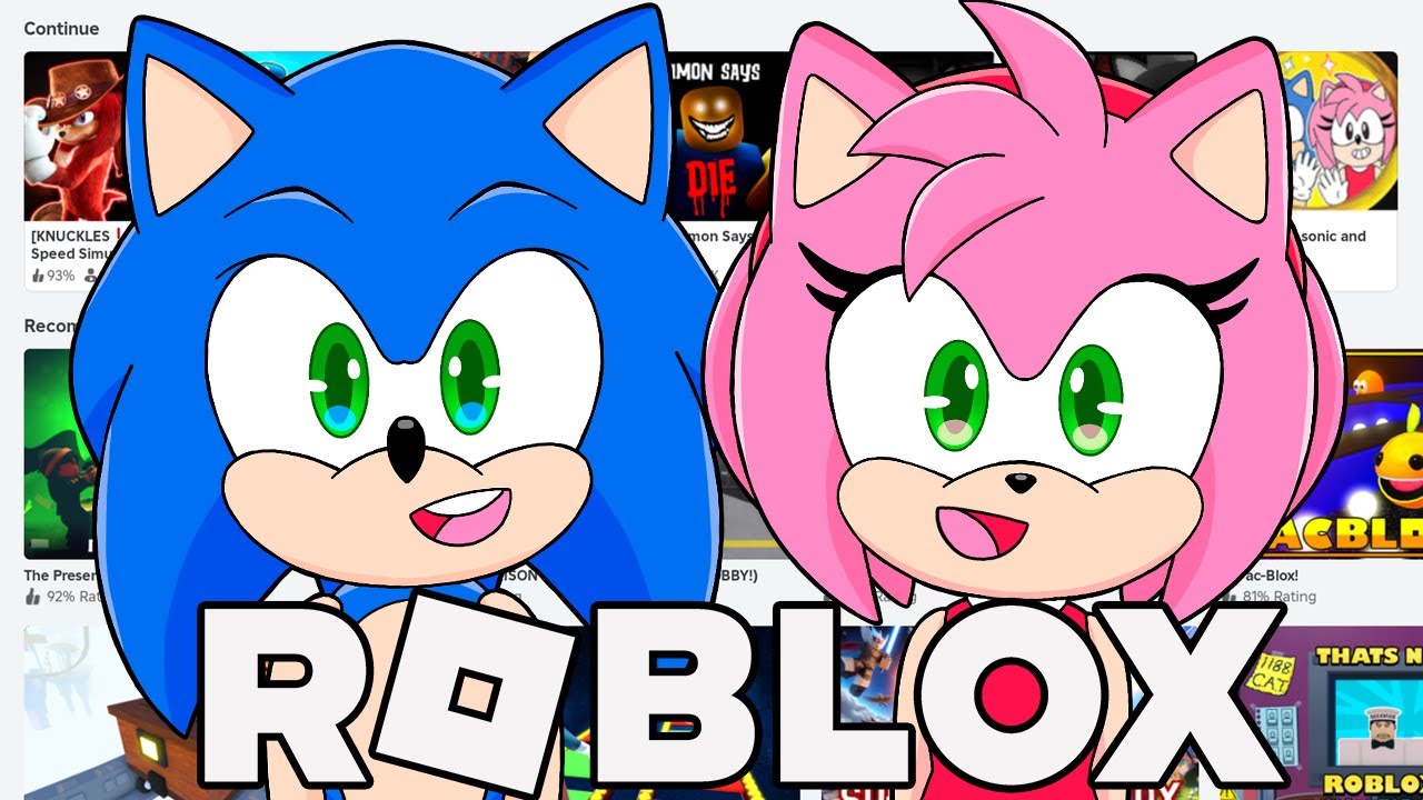 Sonic Plays ROBLOX LIVE YouTube Sonic plays roblox live youtube