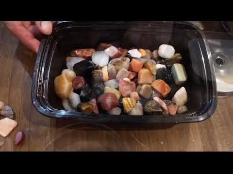 فيديو: كيفية تلميع أحجار البتوسكي باستخدام دريميل؟