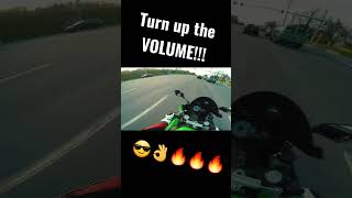 homepage tile video photo for ZX6R Sound Check 🔊 😎👌🔥🔥🔥