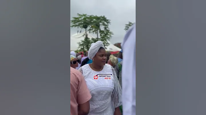 Eniola Ajao at Odunlade Adekola Father's Final Farewell Service