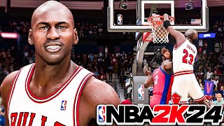 Michael Jordan is UNSTOPPABLE in NBA 2K24 Play Now Online!
