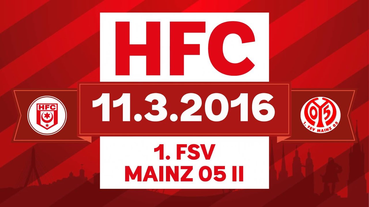 hfcc hawkmail Spielankündigung Hallescher FC - 1. FSV Mainz 05 II