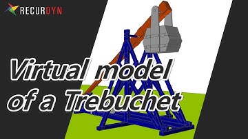Virtual model of a Trebuchet / Catapult