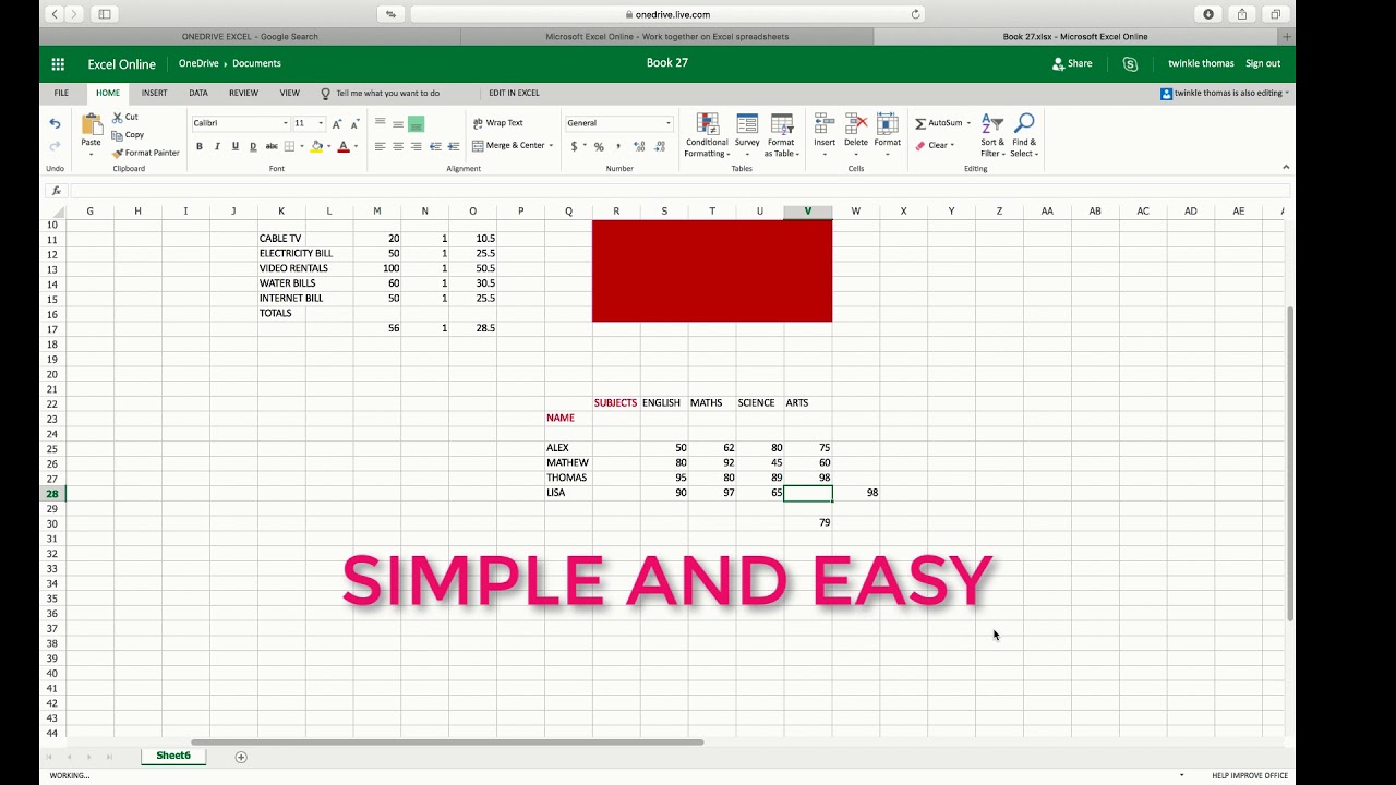 HOW TO DELETE CELLS IN EXCEL ONLINE ONEDRIVE YouTube