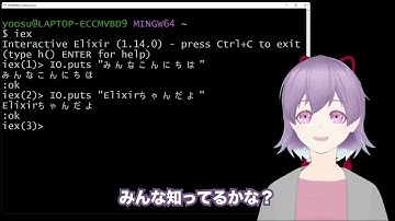 Elixirちゃんからみんなへのお願い