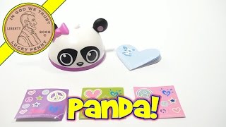 Justice Panda Note Kit - 2013 Mcdonalds Happy Meal Toy Review