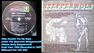 The Sparrows (Steppenwolf)- Howlin&#39; For My Baby