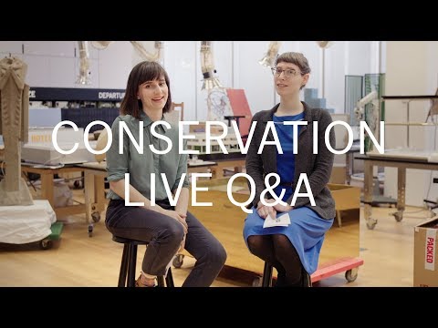 LIVE Q&A with MoMA Painting & Sculpture Conservators Ellen & Diana (March 14)