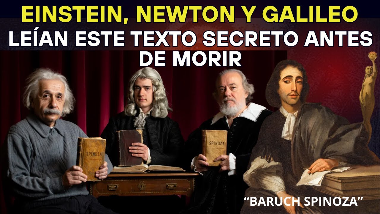 Einstein, Newton y Galileo Leían Este Texto Secreto Antes de Morir – SPINOZA Tenía la Clave