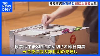 立候補者過去最多の東京都知事選挙　きょう投開票　期日前投票は過去最多　今夜には大勢が判明か｜TBS NEWS DIG