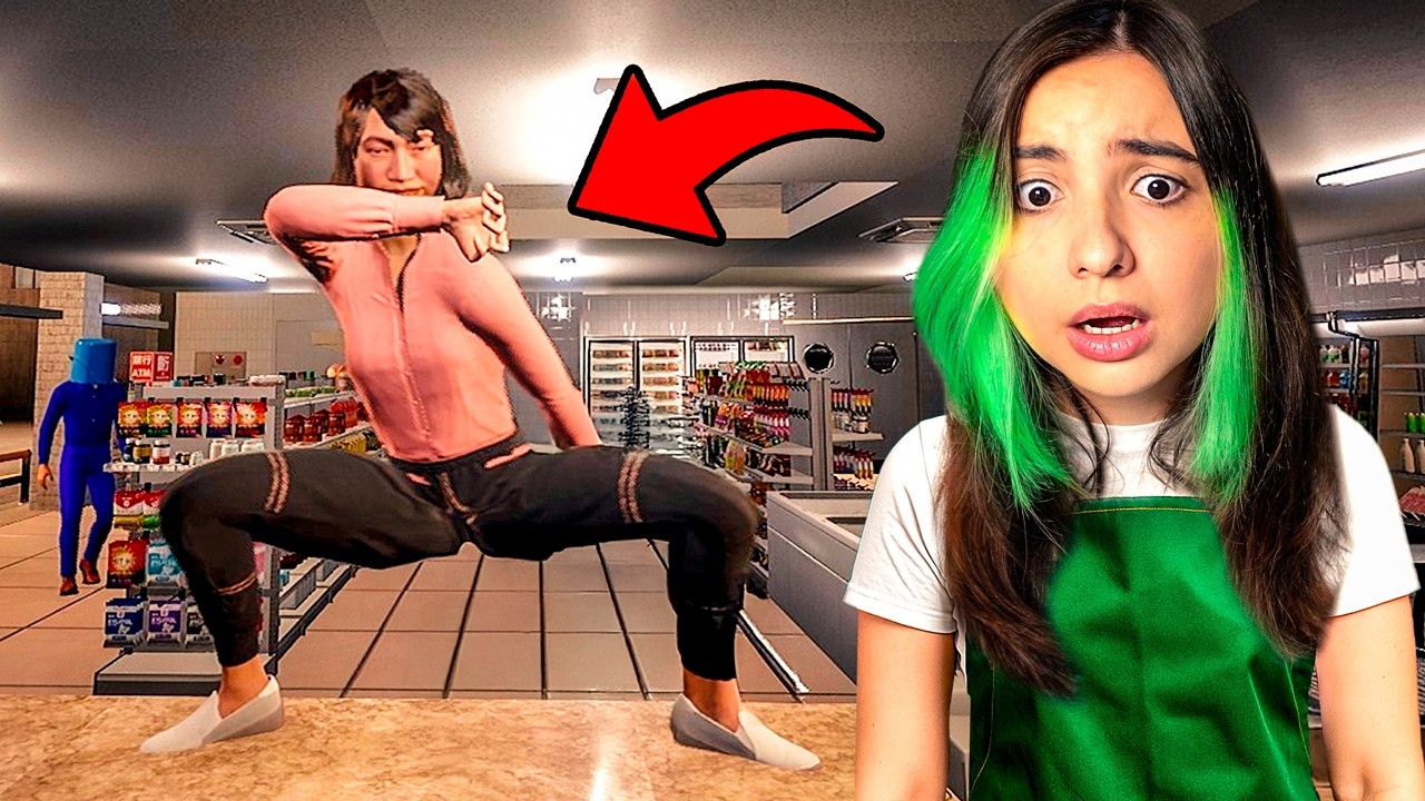 TODOS OS CLIENTES DESSE SUPERMERCADO SÃO MALUCOS... ENTÃO TIVE QUE BATER NELES...