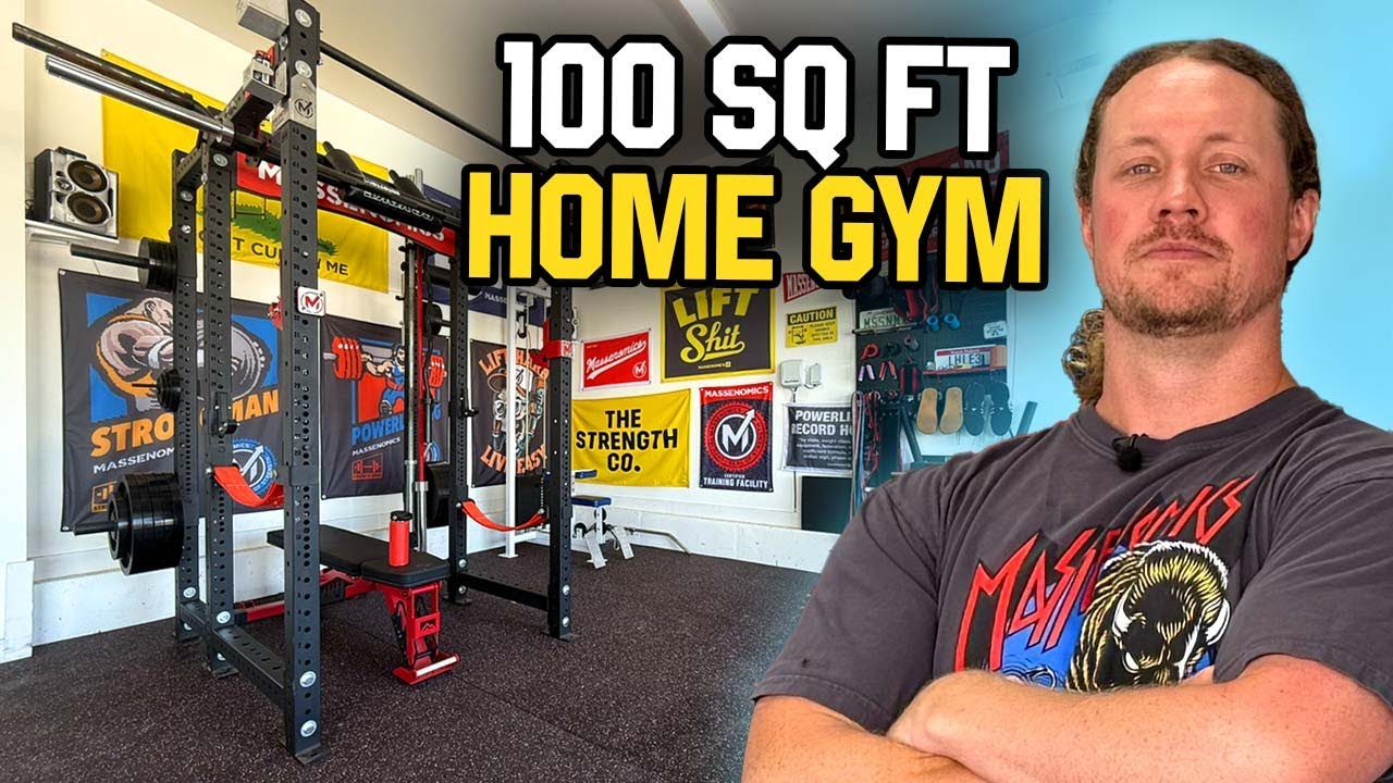 Ultimate Minimalist Powerlifting Garage Gym Tour
