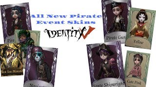 Ideny V - All Pirate Event Skins