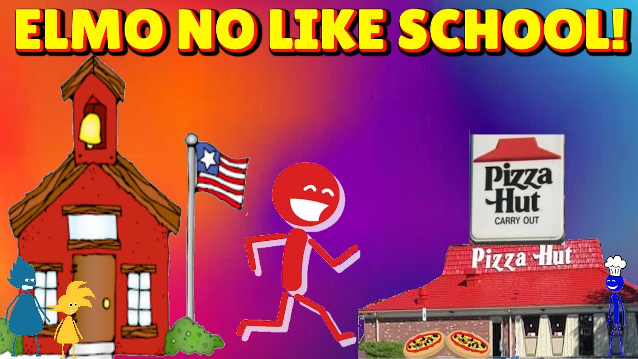 Elmo Ditches School For Pizza Hut And Gets Grounded GoAnimate