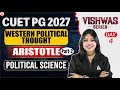 CUET PG Political Science 2027 | Western Political Thought | Aristotle Part-2 | Complete Preparation
