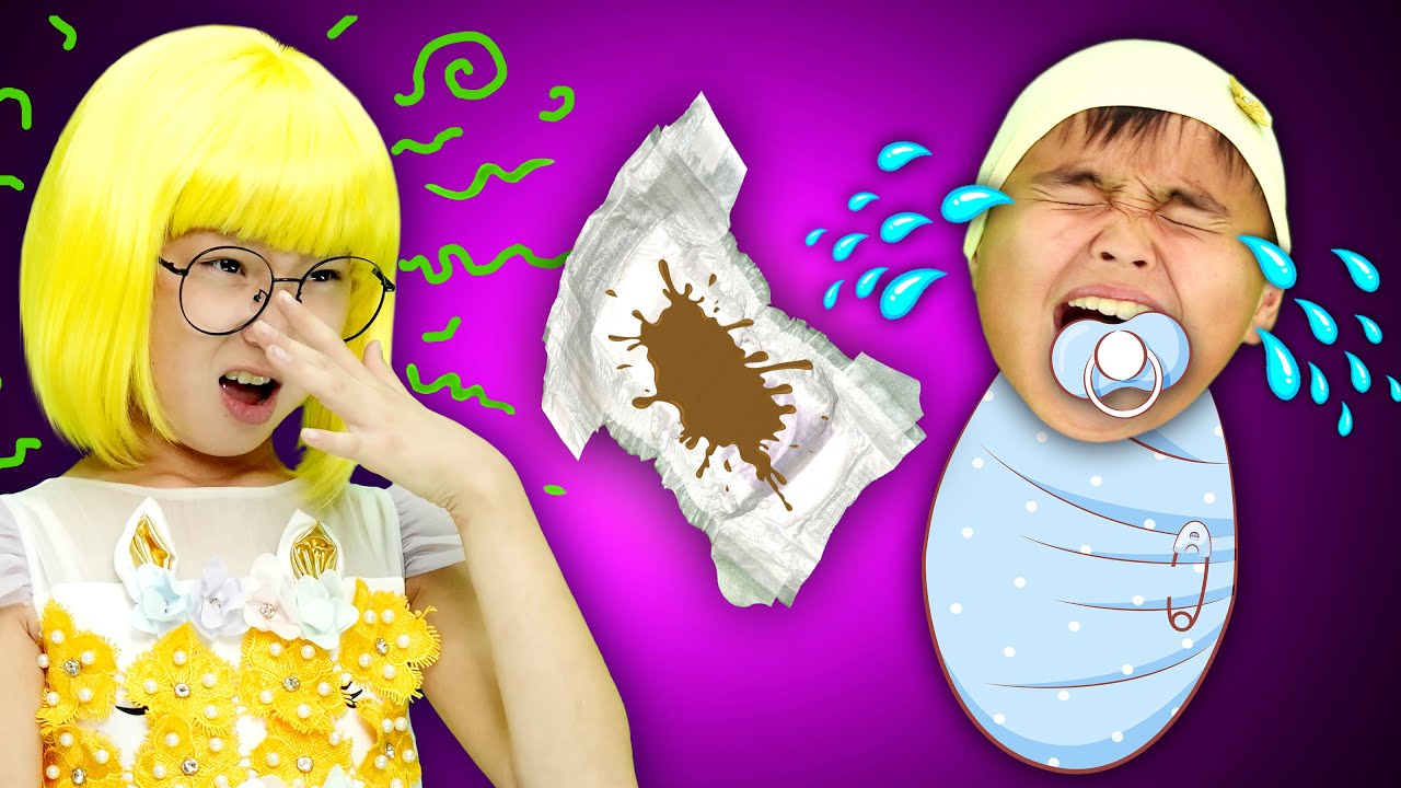 Changing a Diaper Nursery Rhymes & Kids Songs Cherry Berry Song