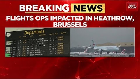 Cyber Attack Disrupts Operations At European Airports: Flights Halted At Heathrow, Brussels, Berlin