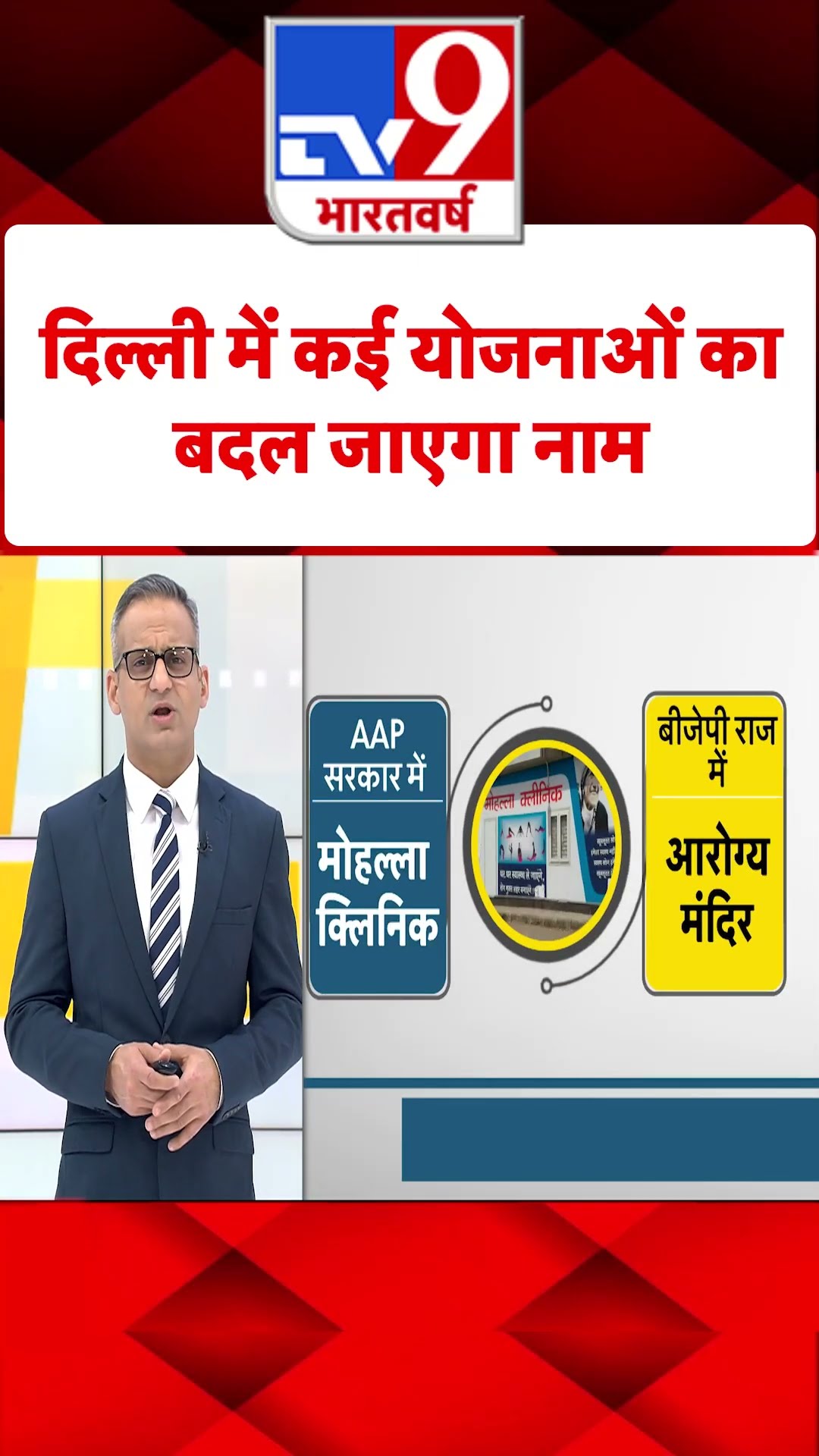 दिल्ली में कई योजनाओं काबदल जाएगा नाम#tv9short