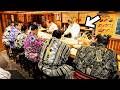 10 Sumo Wrestlers Eat 500 Pieces of Sushi in Tsukiji🍣🍣🍣