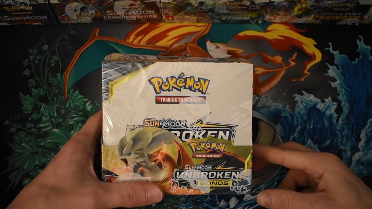 Pokemon Unbroken Bonds Booster Box Is Mappable! Guaranteed Gx Card