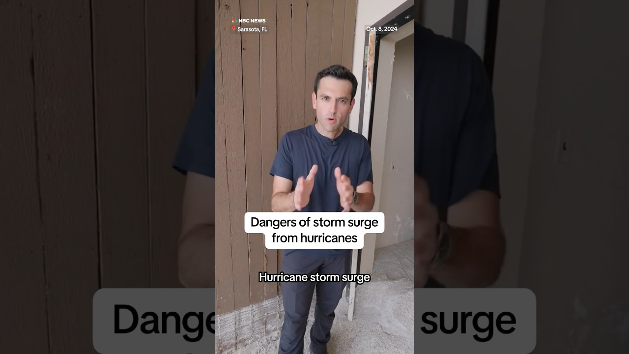 Dangers of storm surge from hurricanes Dangers of storm surge from hurricanes
