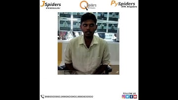 SUCCESSFULLY PLACED AS IT TESTING ENGG from QSpiders BTM | STUDENT REVIEW | 2022 Placements