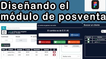 Diseñando la nueva actualización del modulo de posventa.  (Laravel 8)