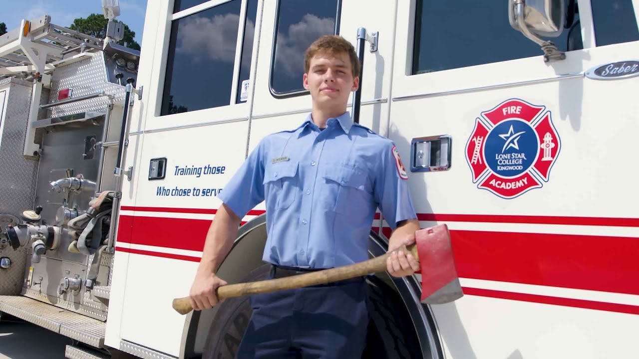 Lone Star CollegeKingwood Fire Science Program Graduate Zach er