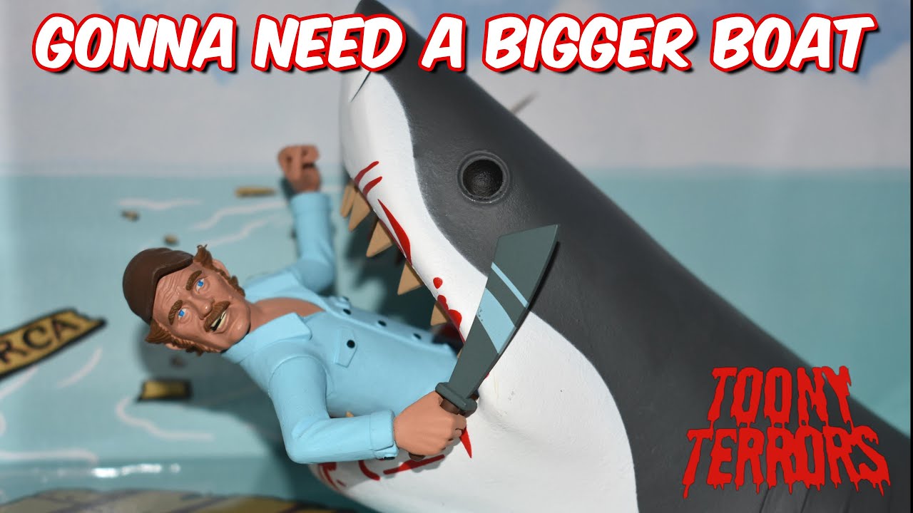 Why NECA "Toony Terrors Jaws" - QUINT vs SHARK Is A Must Buy