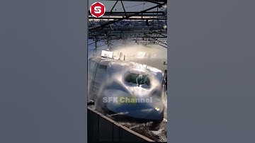 Phun nước lên tàu cao tốc - đỉnh cao công nghệ Trung Quốc #china #train #technology