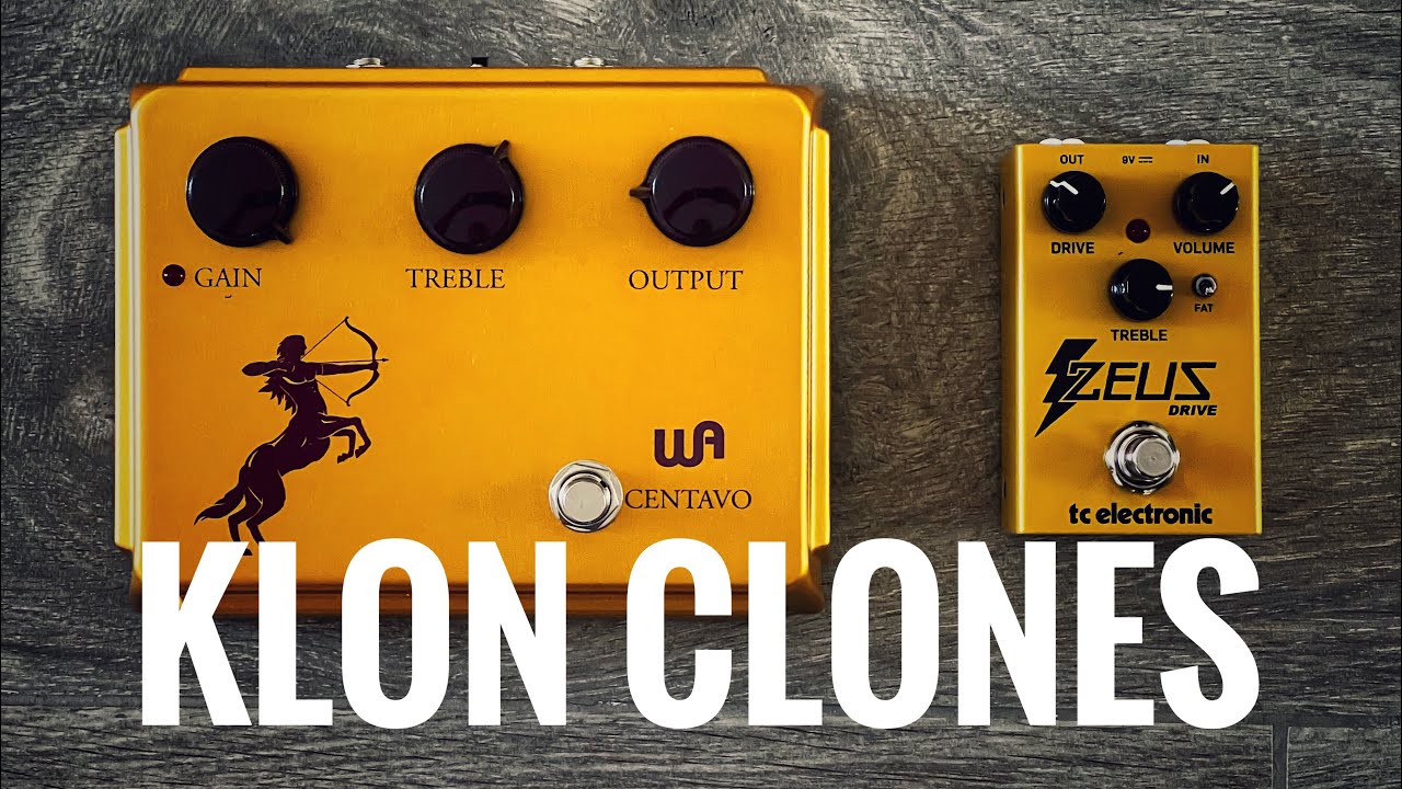 Klon Centaur Clones Battle: Warm Audio CENTAVO VS TC