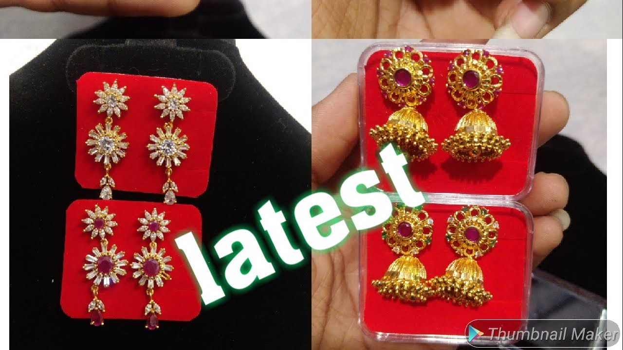 Latest covering earrings YouTube