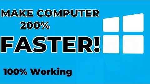 How to Speed Up Windows 10 and Fix Lagging and Slow issues #trending #computertips 