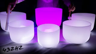 Zen Resonance: 432 Hz Harmony with Crystal Tibetan Bowls for Deep Sleep and Meditation Bliss by CrystalMe 969 views 3 months ago 8 hours