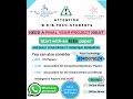 Final year Project ideas 💡IEEE, ACM &amp; AAAI Project for Final Year Students! RSun Technology,Madurai