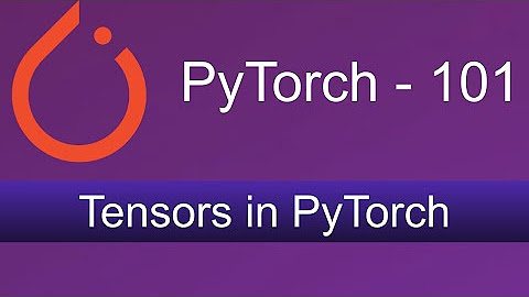 PyTorch 101: An Applied Tutorial - YouTube