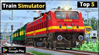 Top 5 Indian Train Simulator Games for Android 2024 | Top 5 Train games Offline screenshot 1