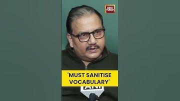 Manoj Jha Responds to Mohibullah Nadvi: “We Must Sanitise Our Vocabulary” | #manojjha
