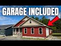 NEVER toured a modular home LIKE THIS! Even has a GARAGE! Prefab House Tour