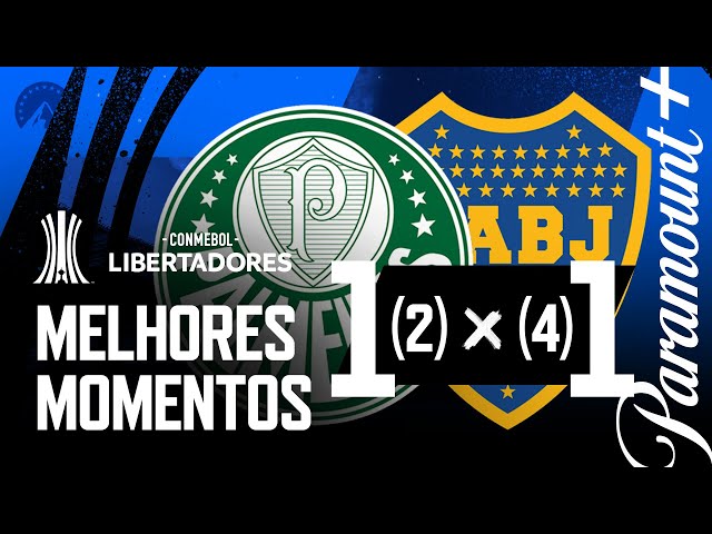 Palmeiras 1 x 1 Boca Juniors  Taça Conmebol Libertadores: melhores momentos