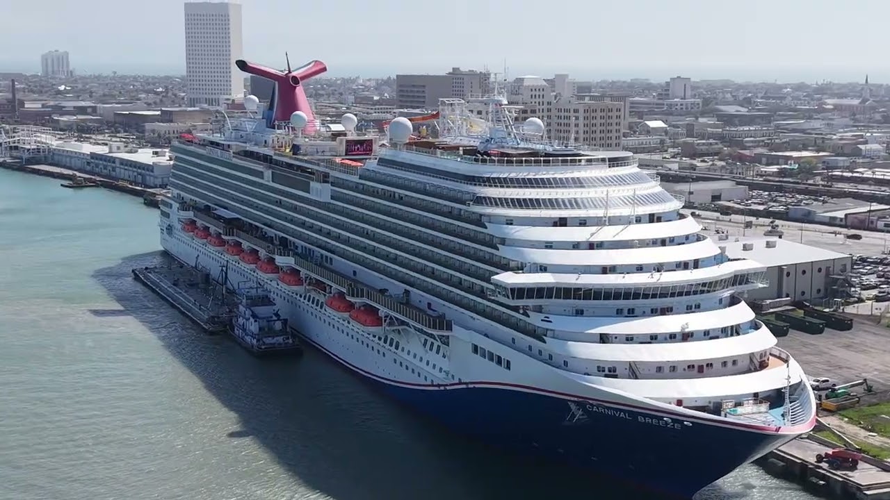 Carnival Breeze Cruise Ship, Galveston, TX