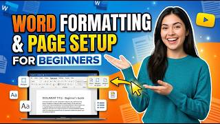 💻Word Formatting & Page Setup            اعدادات الصفحة والتنسيقات الاساسية في الوورد💻Part 2