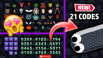 ALL NEW 21 *SECRET* CODES (INVISIBLE SKIN CODE2022) WORKING UPDATE in Slither.io! 😱😱😱