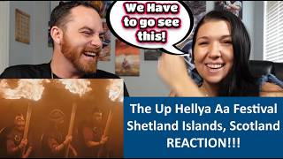 Americans React The Up Helly Aa Festival in Scotland REACTION!