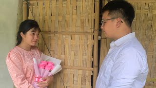 картинка: Добрый полицейский дарит ей цветы в Международный женский день — и тут она узнаёт шокирующую правду