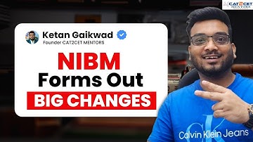 BIG Update | NIBM Pune Forms Out with Major CHANGES | Average Package 15 LPA 